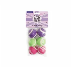 Ancol Hondenspeelgoed Mini Tennisballen Set- Puppy Speelgoed
