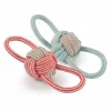 Ancol Hondenspeelgoed Rope Ball- Puppy Speelgoed