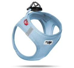 Curli Hondentuig Air-Mesh Harness Light Blue- Puppy Tuig & Puppy Harnas
