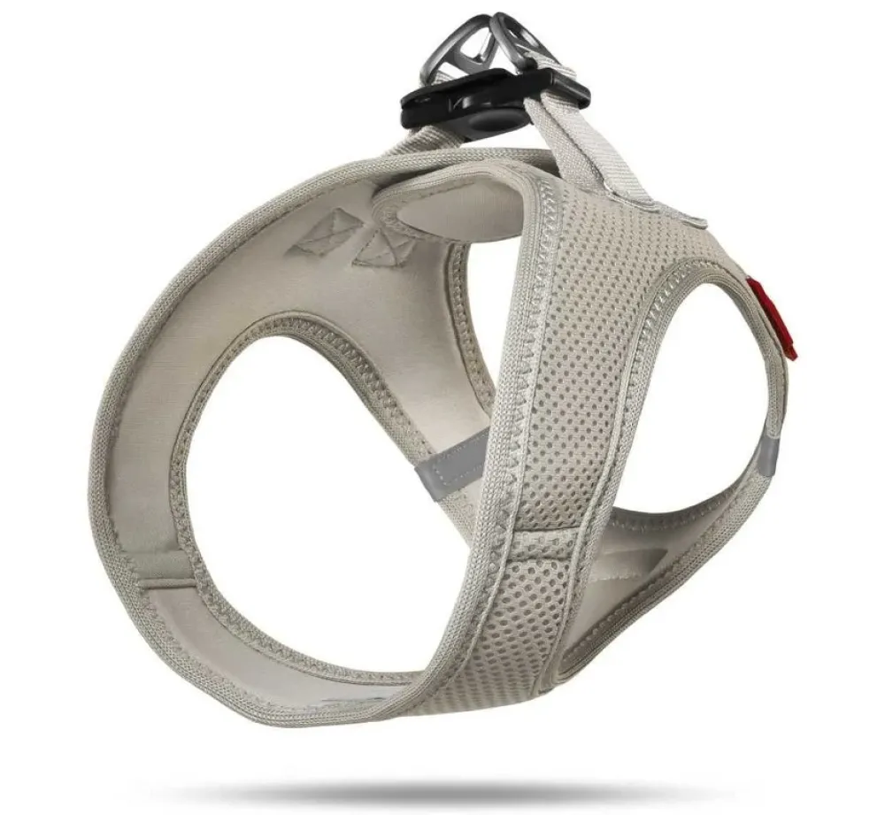 Curli Hondentuig Air-Mesh Harness Grijs- Puppy Tuig & Puppy Harnas