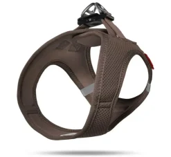 Curli Hondentuig Air-Mesh Harness Brown- Puppy Tuig & Puppy Harnas
