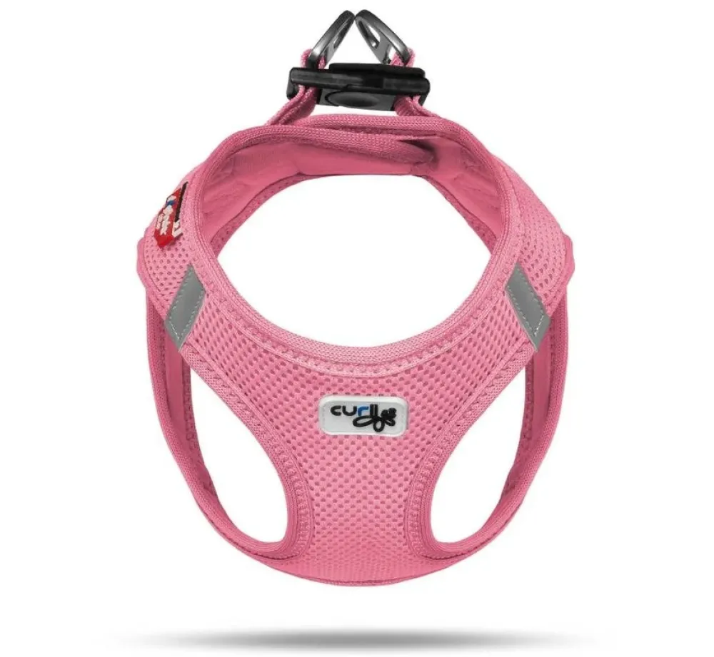 Curli Hondentuig Air-Mesh Harness Pink- Puppy Tuig & Puppy Harnas