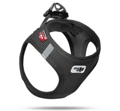 Curli Hondentuig Air-Mesh Harness Black- Puppy Tuig & Puppy Harnas