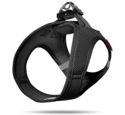 Curli Hondentuig Air-Mesh Harness Black- Puppy Tuig & Puppy Harnas