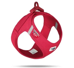 Curli Hondentuig Clasp Vest Harness Rood- Puppy Tuig & Puppy Harnas