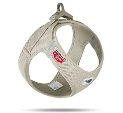 Curli Hondentuig Clasp Vest Harness Beige- Puppy Tuig & Puppy Harnas