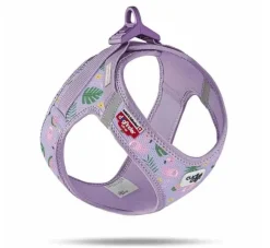 Curli Hondentuig Clasp Vest Harness Lavendel Flamingo- Puppy Tuig & Puppy Harnas