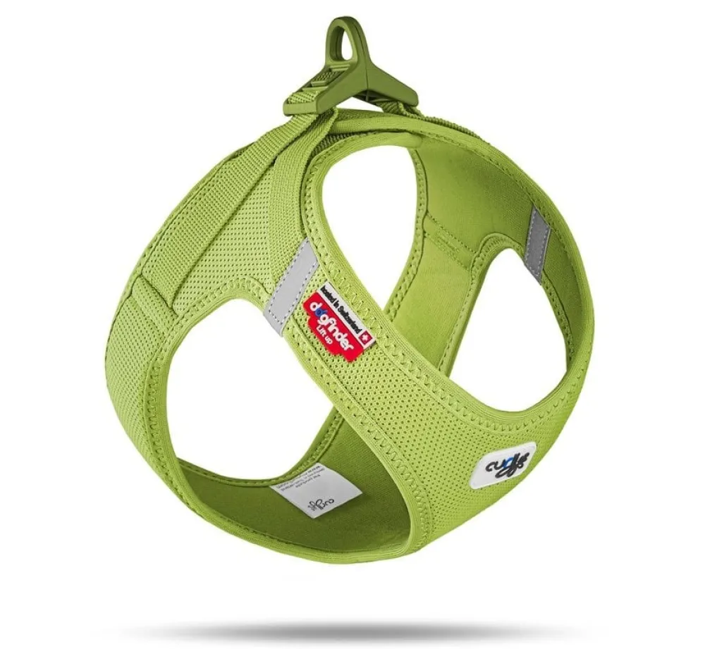 Curli Hondentuig Clasp Vest Harness Lime- Puppy Tuig & Puppy Harnas