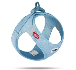 Curli Hondentuig Clasp Vest Harness Skyblue- Puppy Tuig & Puppy Harnas