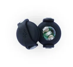 Curli Luumi Led Lampjes Zwart- Hondenhalsband