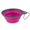 Dexas Drinkbak Of Voerbak Travel Cup Fuchsia- Voerbakken