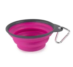Dexas Drinkbak Of Voerbak Travel Cup Fuchsia- Voerbakken