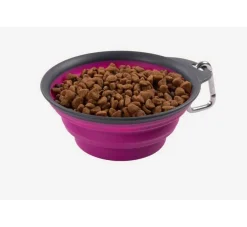 Dexas Drinkbak Of Voerbak Travel Cup Fuchsia- Voerbakken