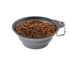 Dexas Drinkbak Of Voerbak Travel Cup Light Grey- Voerbakken