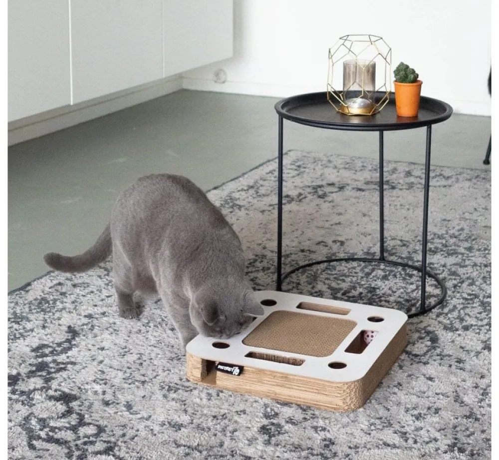 District70 District 70 Kattenspeelgoed Spy Wit- Kattenspeelgoed