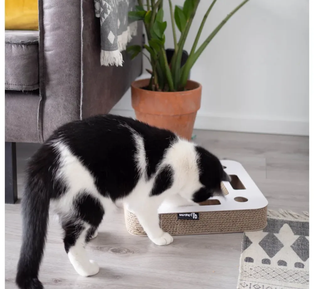 District70 District 70 Kattenspeelgoed Spy Wit- Kattenspeelgoed