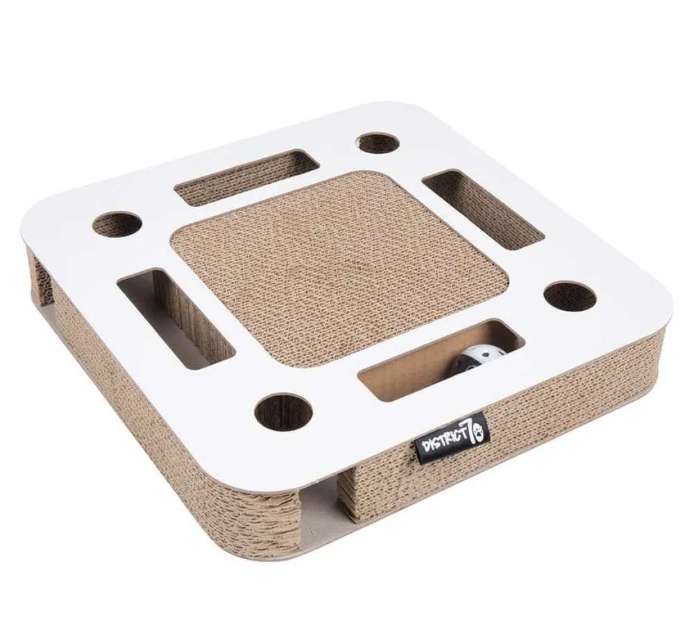District70 District 70 Kattenspeelgoed Spy Wit- Kattenspeelgoed