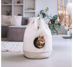 District70 Kattenmand Casa Teddy Creme- Kattenmand