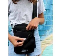 DOOG Cross Body Tas Walkie Bag Neosport Zwart- Beloningszakje