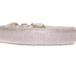 Doxtasy Hondenhalsband Glitter Silver- Hondenhalsband