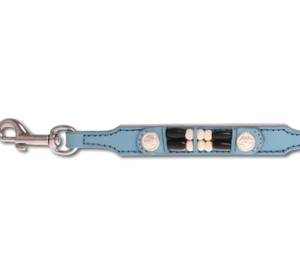 Doxtasy Hondenriem Baby Blue Eagle 10Mm- Leren Hondenriem