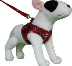Doxtasy Hondentuig Comfy Harnass Scottish Red- Puppy Tuig & Puppy Harnas