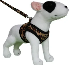 Doxtasy Hondentuig Comfy Harnass Leopard Brown- Puppy Tuig & Puppy Harnas