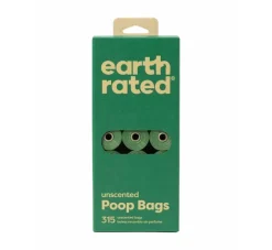 Earth Rated Poepzakjes Ongeparfumeerd- Poepzakhouder