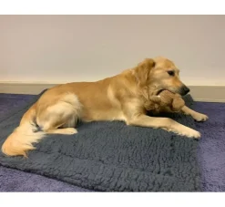 Hugglehounds Fleece Mat Grijs- Hondendeken