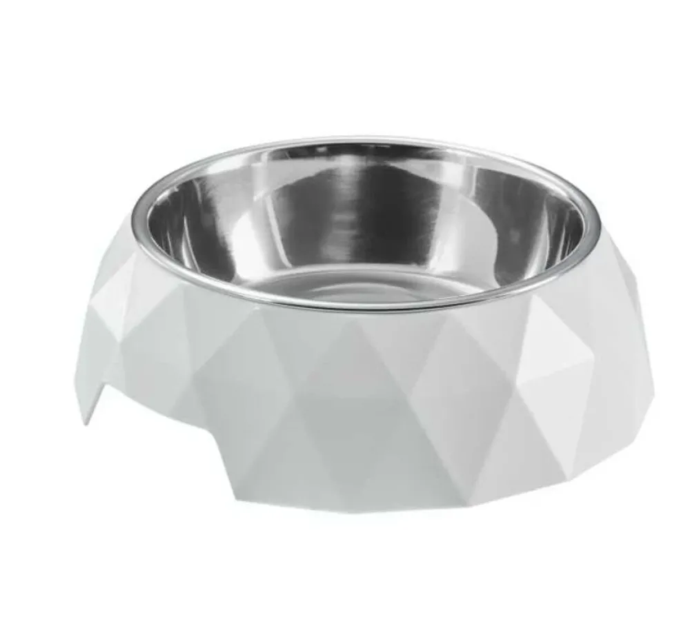 Hunter Drinkbak Of Voerbak Melamine Kimberley Wit- Voerbakken