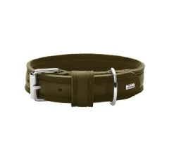 Hunter Hondenhalsband Aalborg Rustica Olive- Hondenhalsband