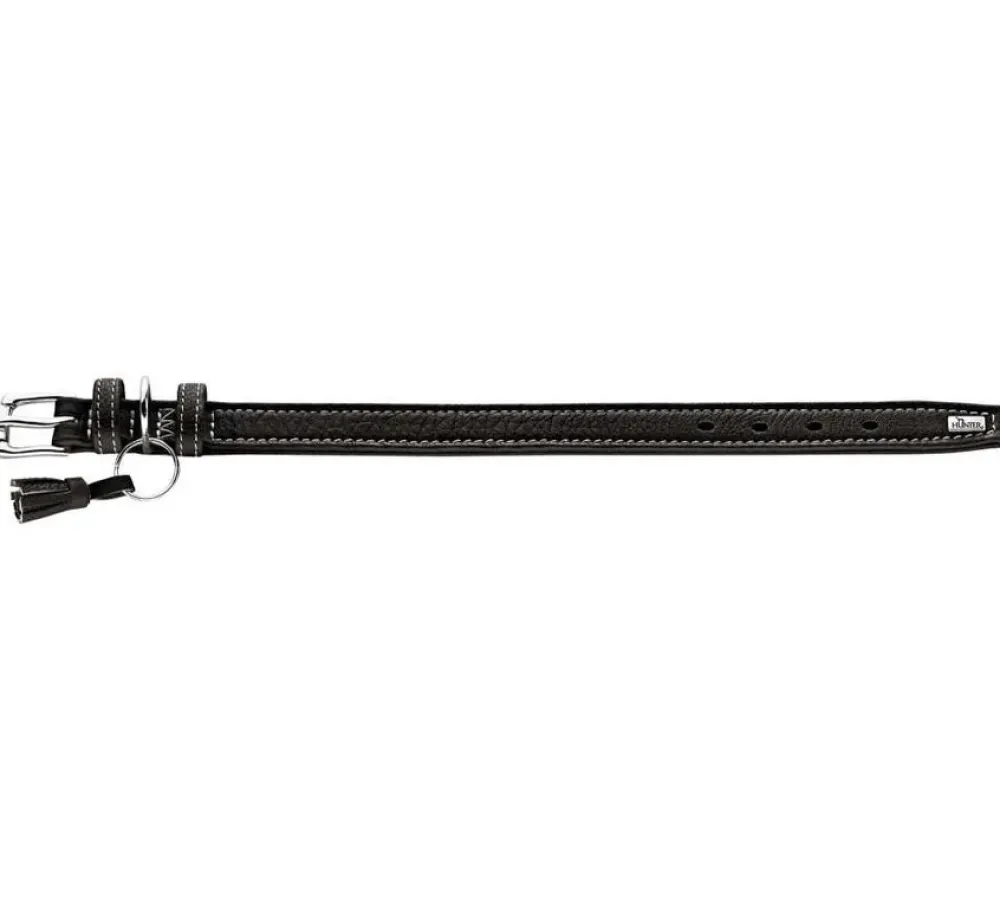 Hunter Hondenhalsband Cannes Zwart- Hondenhalsband