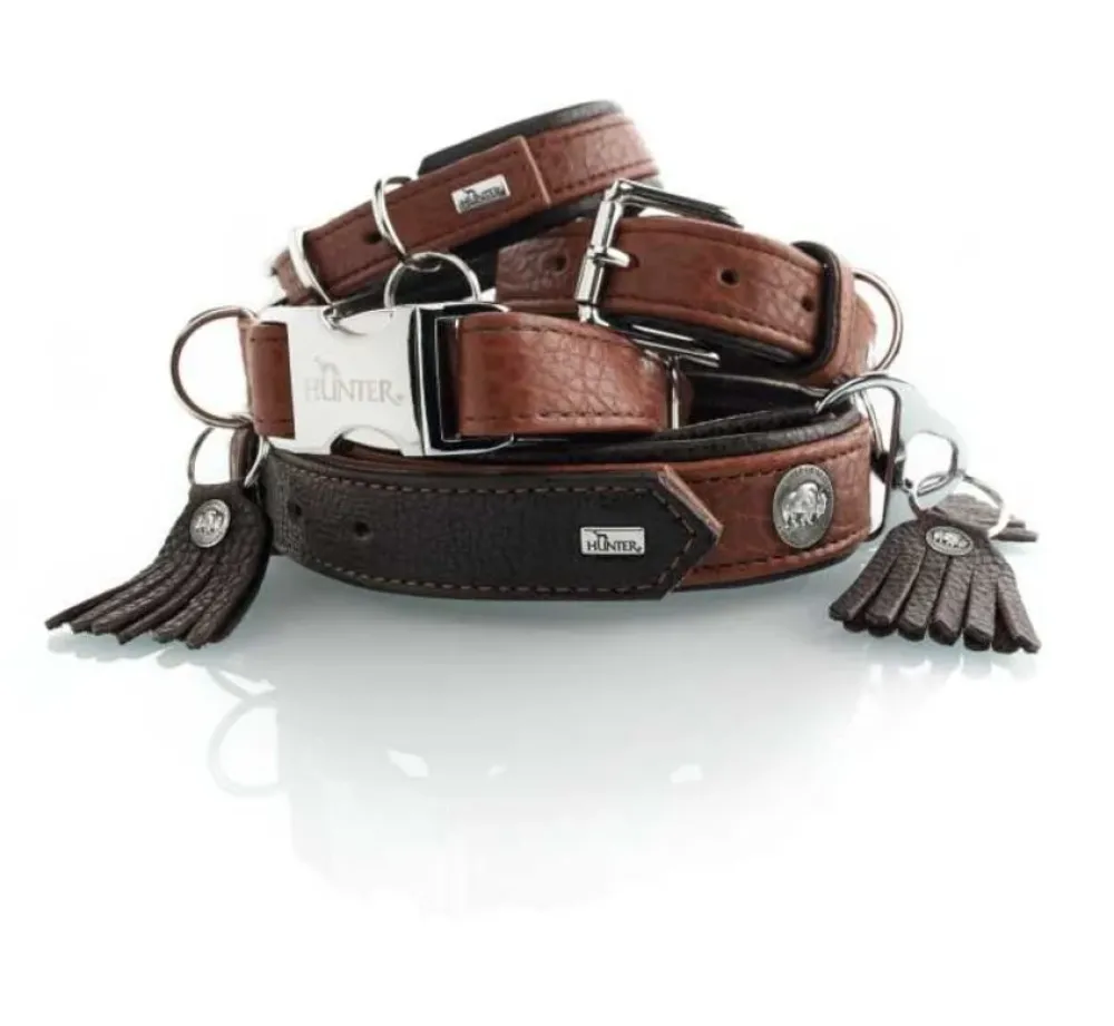 Hunter Hondenhalsband Cody Cognac- Hondenhalsband