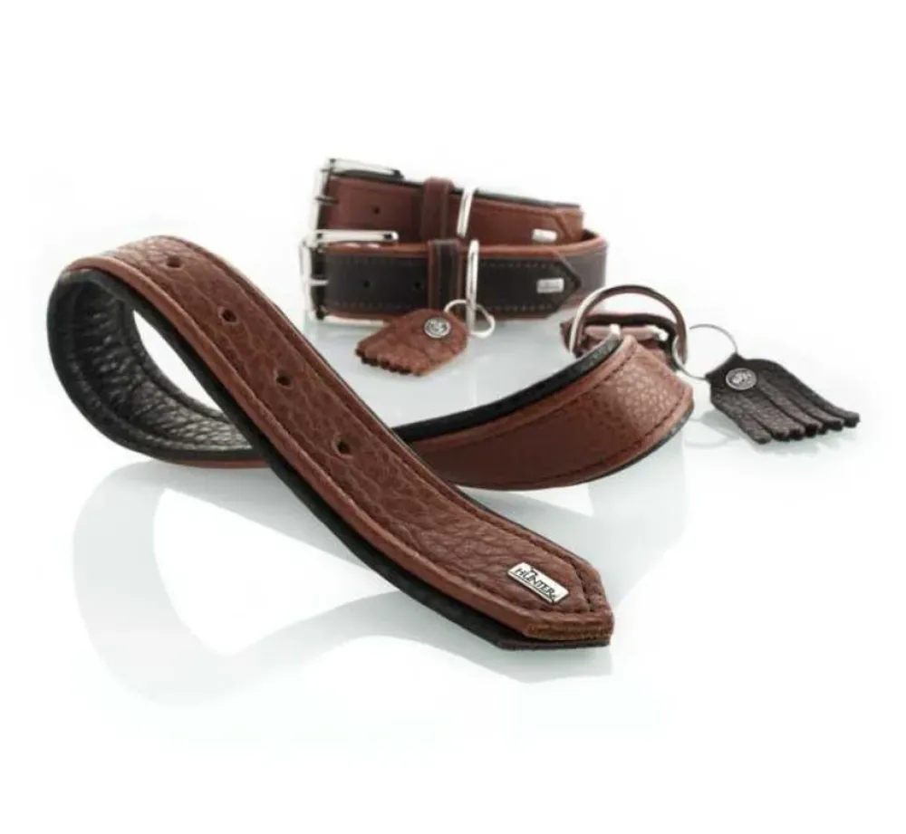 Hunter Hondenhalsband Cody Cognac- Hondenhalsband