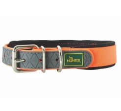 Hunter Hondenhalsband Convenience Comfort Oranje- Hondenhalsband