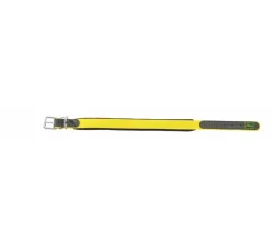 Hunter Hondenhalsband Convenience Comfort Geel- Hondenhalsband
