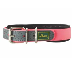 Hunter Hondenhalsband Convenience Comfort Roze- Hondenhalsband