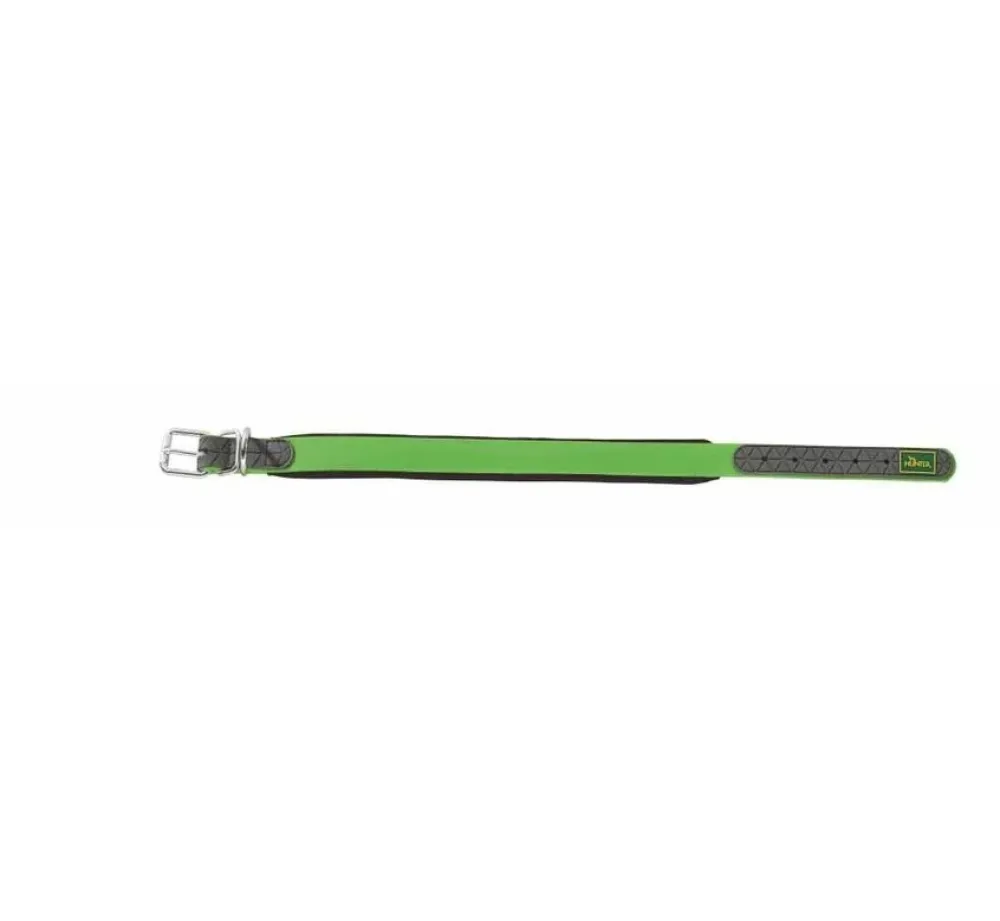 Hunter Hondenhalsband Convenience Comfort Groen- Hondenhalsband
