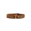 Hunter Hondenhalsband Diamond Elk Petit Cognac- Hondenhalsband
