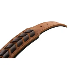 Hunter Hondenhalsband El Paso Cognac- Hondenhalsband