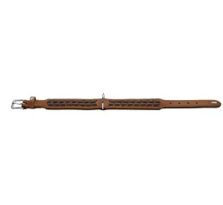 Hunter Hondenhalsband El Paso Cognac- Hondenhalsband