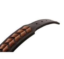 Hunter Hondenhalsband El Paso Bruin- Hondenhalsband