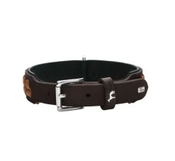 Hunter Hondenhalsband El Paso Bruin- Hondenhalsband