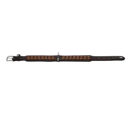 Hunter Hondenhalsband El Paso Bruin- Hondenhalsband