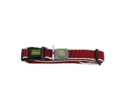 Hunter Hondenhalsband Hilo Vario Basic Rood- Hondenhalsband