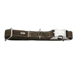 Hunter Hondenhalsband Hunting Alu Strong Bruin- Hondenhalsband