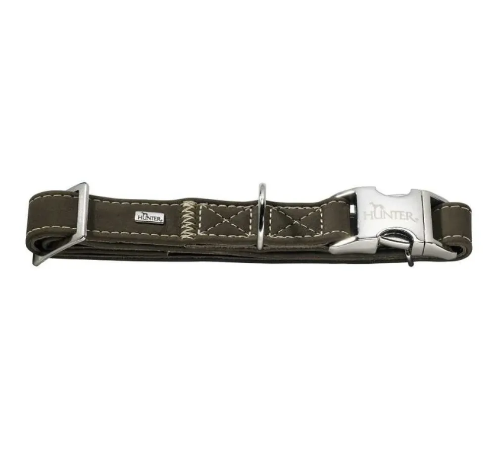 Hunter Hondenhalsband Hunting Alu Strong Groen- Hondenhalsband
