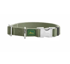 Hunter Hondenhalsband Inari Alu Strong Pastel Groen- Hondenhalsband