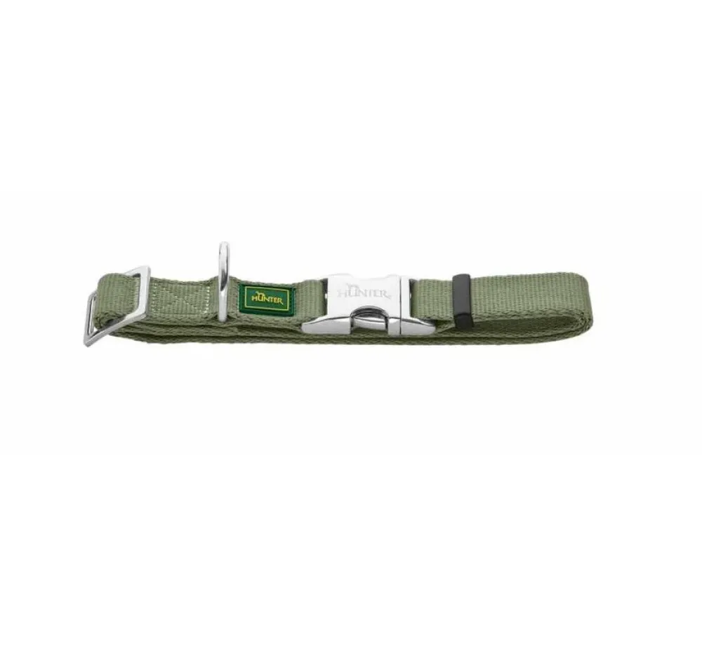Hunter Hondenhalsband Inari Alu Strong Pastel Groen- Hondenhalsband