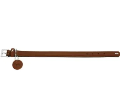 Hunter Hondenhalsband Larvik Cognac- Hondenhalsband